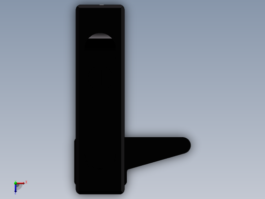 门锁XAT01俯视缩略图