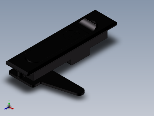 门锁XAT01正等轴测缩略图