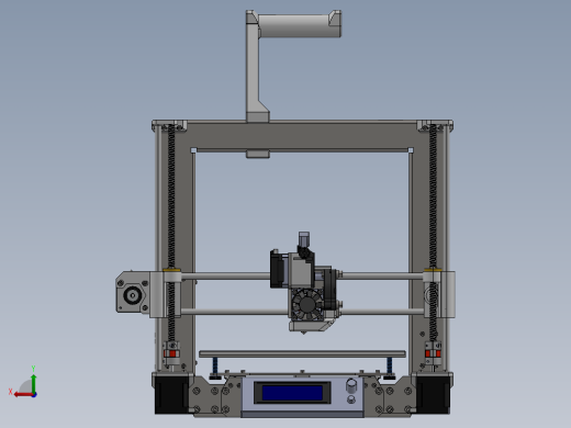 Prusa3d打印机超详细模型后视缩略图