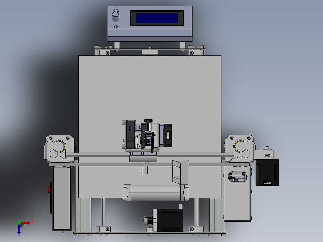 Prusa3d打印机超详细模型俯视图