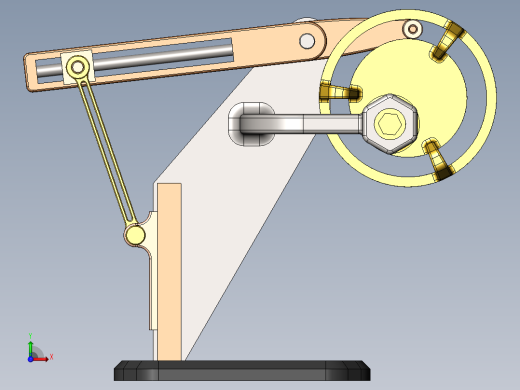 凸轮机构16前视缩略图