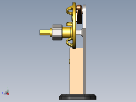 凸轮机构16右视缩略图