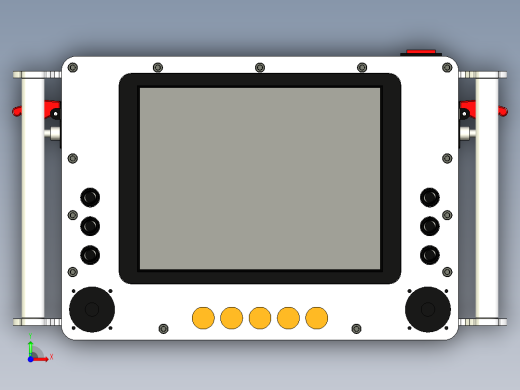 CNC控制面板前视缩略图
