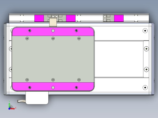 威洛博LC系列3d模型模组LC14S1Y-S100前视缩略图