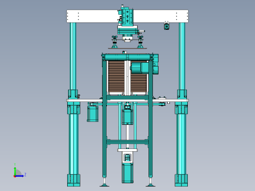 料仓可调式板块供料机构左视缩略图