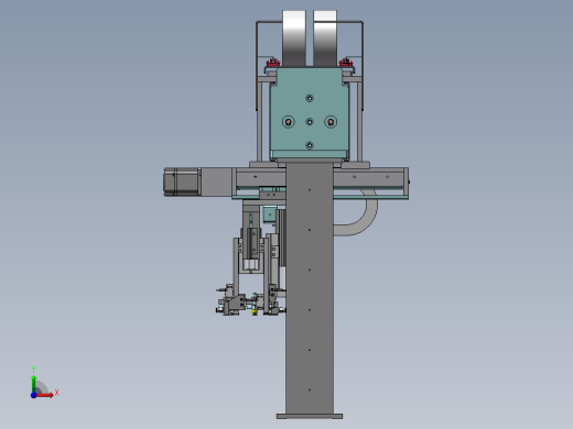 上料撕膜模组前视缩略图
