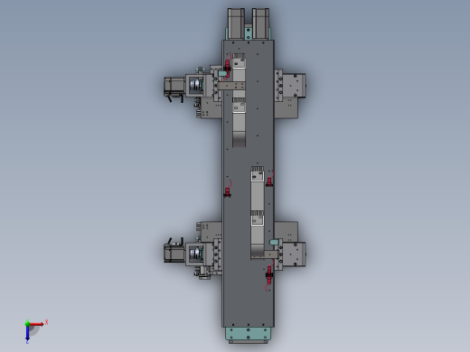 上料撕膜模组俯视缩略图