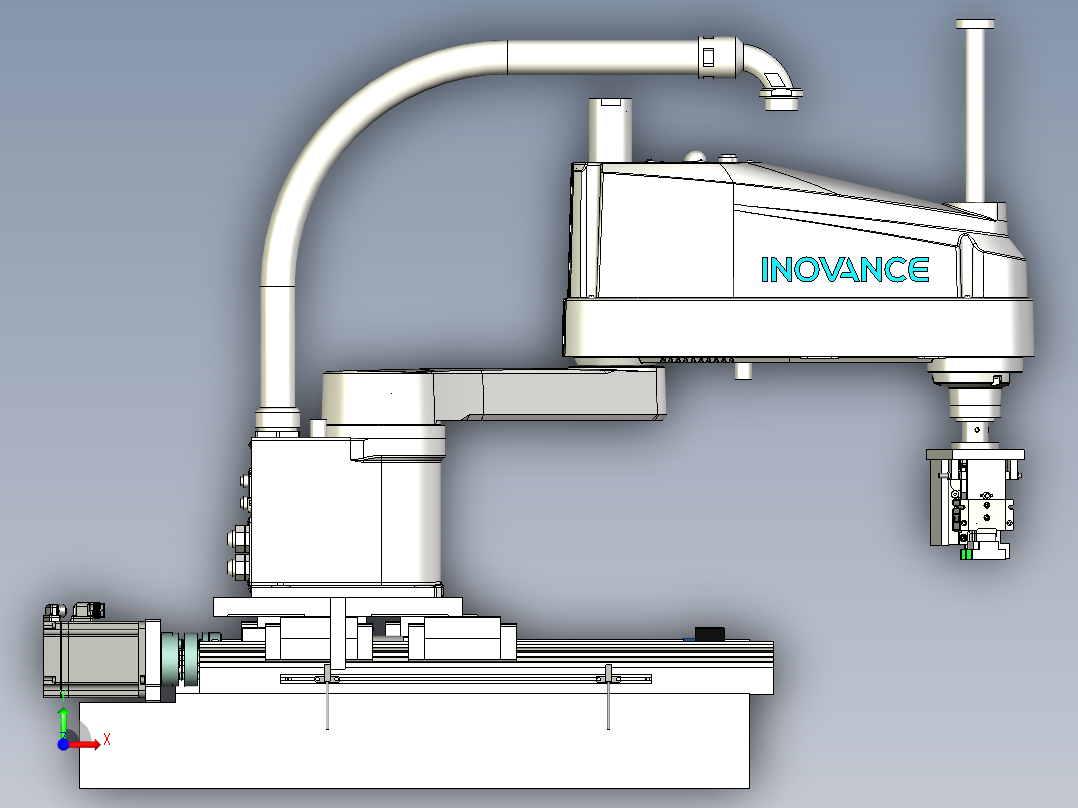 四轴变五轴前视图