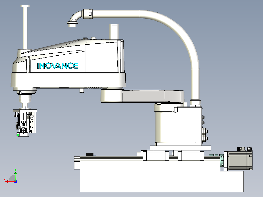 四轴变五轴后视图