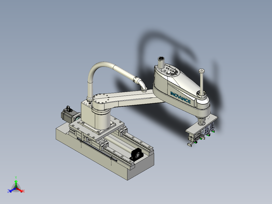 四轴变五轴正等轴测图