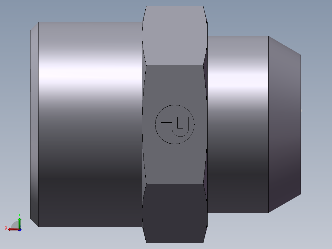 焊接直接头、1CW-22-15后视图
