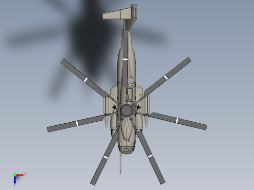 直升机(44)俯视缩略图