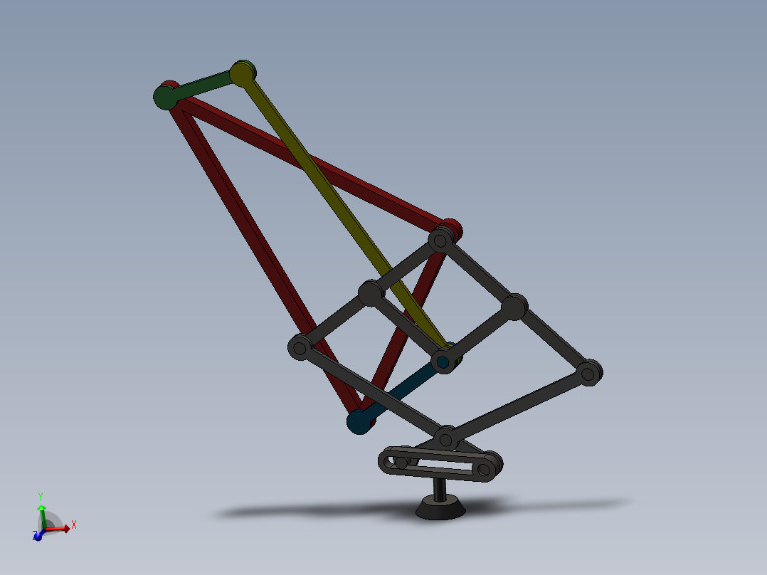 基于四连杆的拾取-放置机构