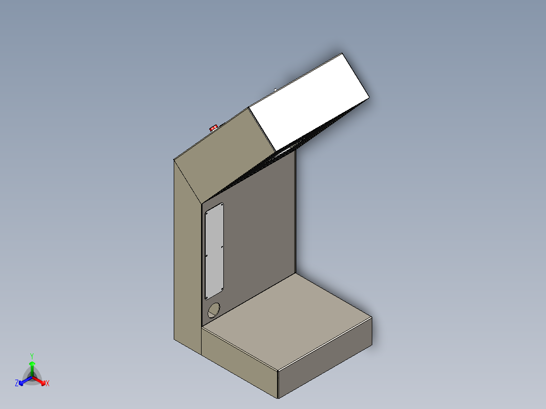 雕刻机移动控制箱