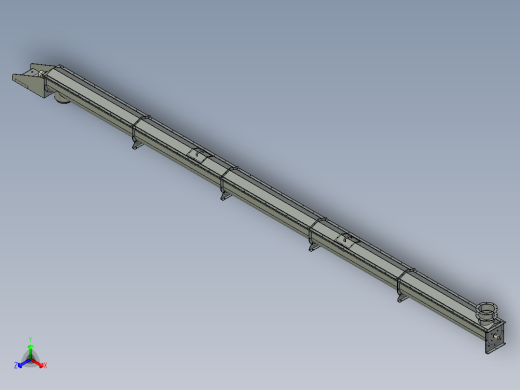 饲料厂u型螺旋输送机