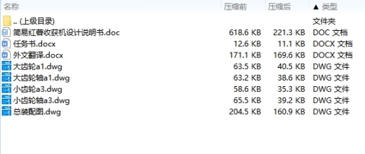 简易红薯收获机设计含4张CAD图缩略图