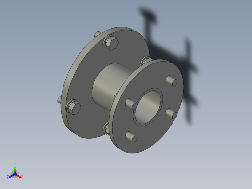 HDLP-01-01-001SA47法兰-加长型含螺栓