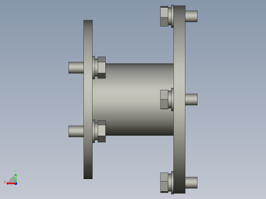 HDLP-01-01-001SA47法兰-加长型含螺栓后视缩略图