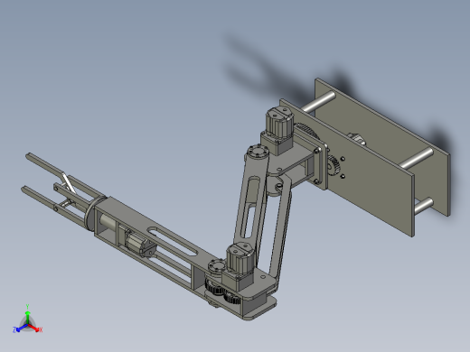关节旋转组件液压机械手