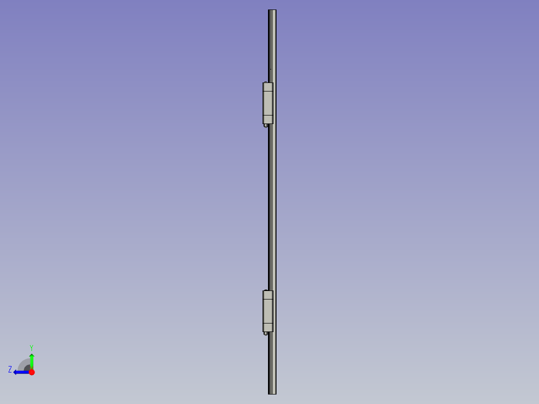 MGN15-L450导轨滑块右视图