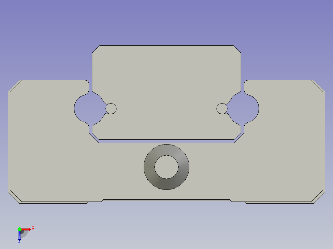 MGN15-L450导轨滑块俯视图