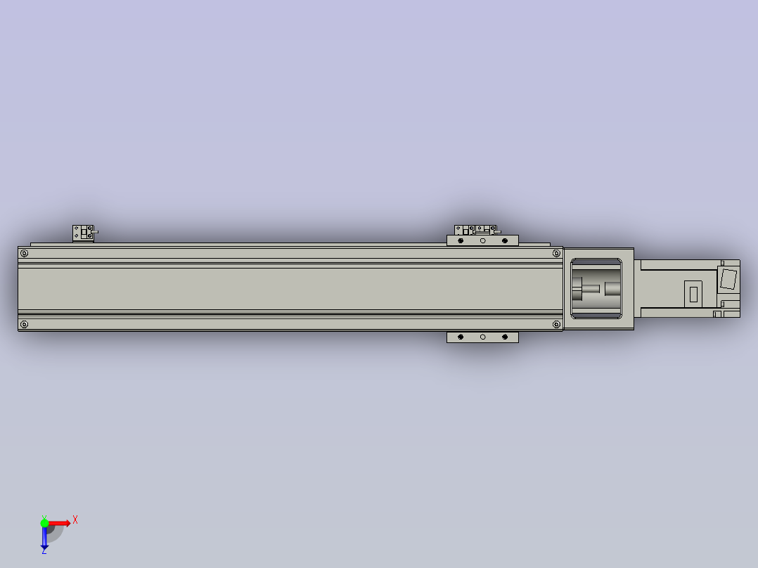 凹凸板-OP10DKK-86-540-1P-CM-400W松下俯视图
