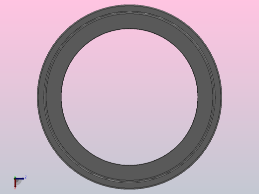 机床主轴用双向推力角接触球轴承_234960X左视缩略图