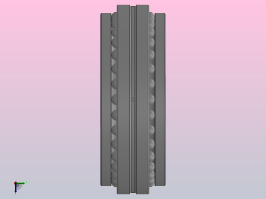 机床主轴用双向推力角接触球轴承_234960X俯视缩略图