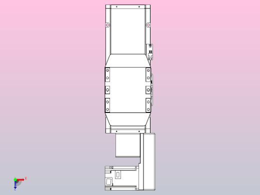 机器人皮带驱动直线轴TPA-GCB-150-P80-L100-QR-M75-N3俯视缩略图