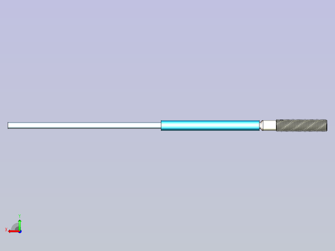 深浦接近传感器 dt-005 3d后视图