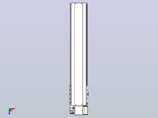 皮带直线轴半封闭可选导轨TPA-HNB-220D-176-L900-RP-C-P1K-N3俯视缩略图