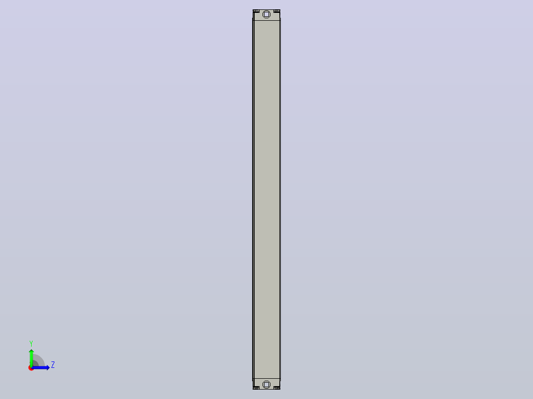 XTD1820安全光栅左视图