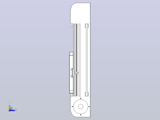 带式直线轴半闭式TPA-ONB-120-256-L150-DL-J90-N3左视缩略图