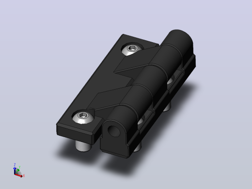 solidworks塑性铰3D模型