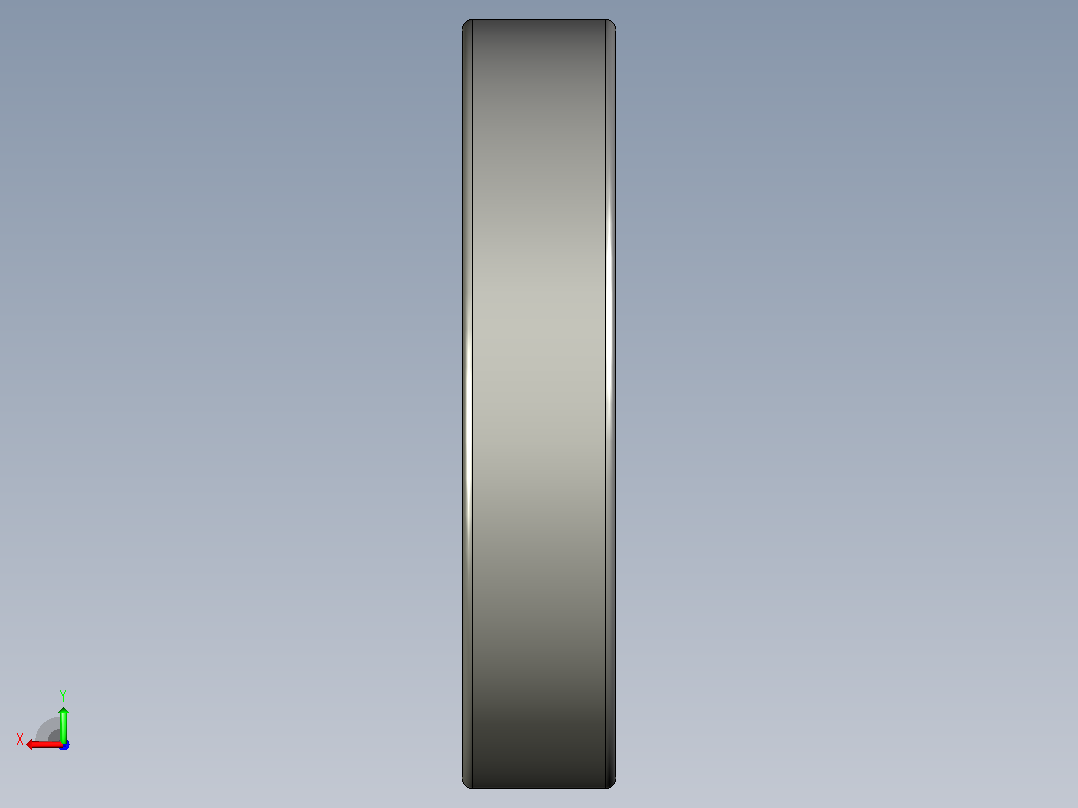 SKF自调心球轴承ball_bearing_1212_ek_0后视图