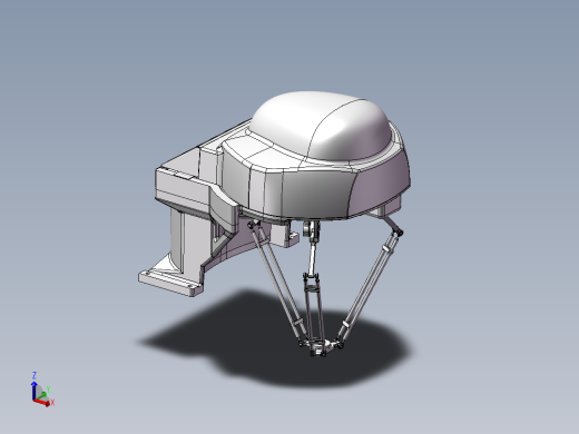 蜘蛛快速机械手3D模