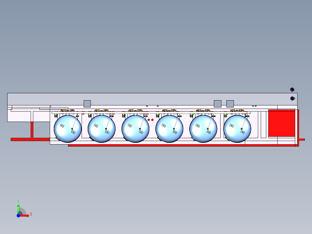 河水预处理系统ug10前视图