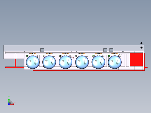河水预处理系统ug10前视缩略图