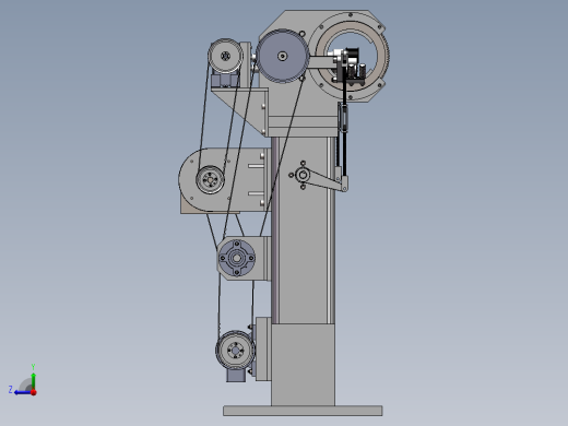 钢圈包布机右视缩略图