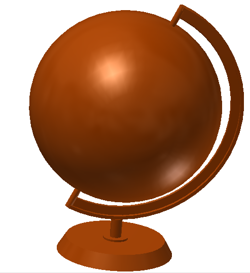 3d地球仪模型