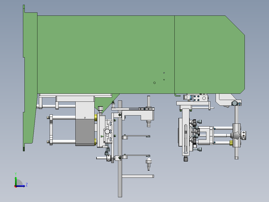 G993 丝印机左视图