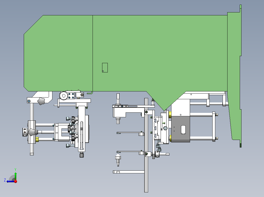 G993 丝印机右视图