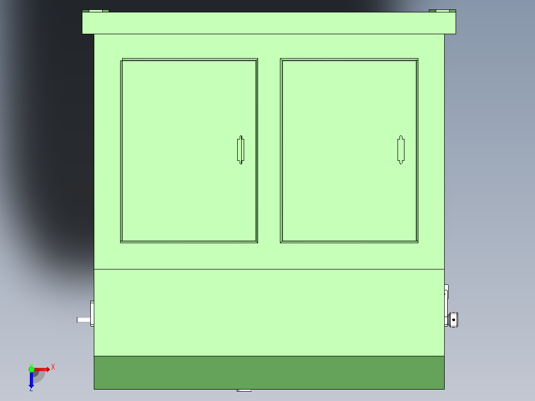 G993 丝印机俯视图