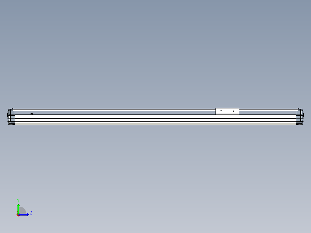 Toyo东佑达直线模组-ETH10-750-M+煞車左视图