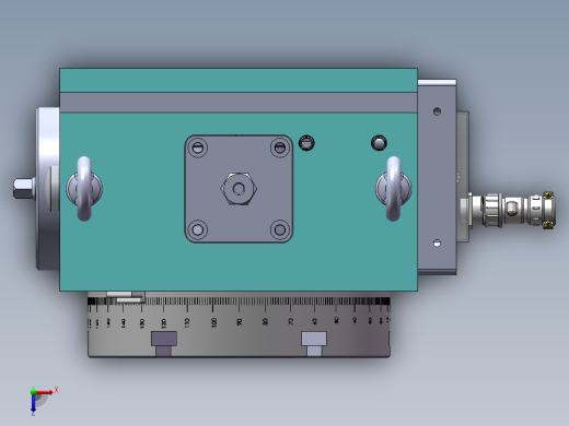 数控回转台俯视缩略图