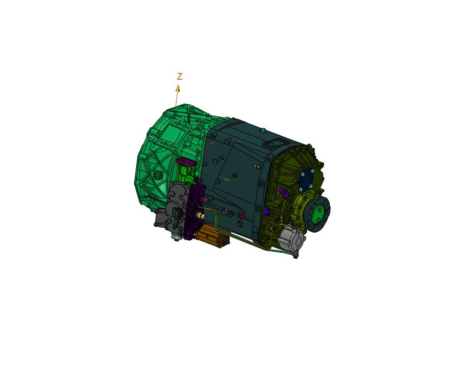 采埃孚16档变速箱总成