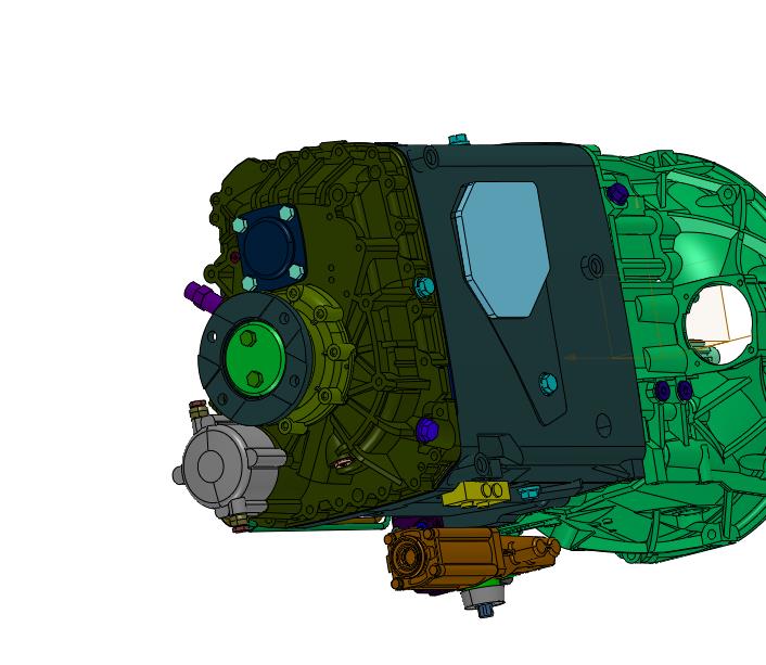 采埃孚16档变速箱总成