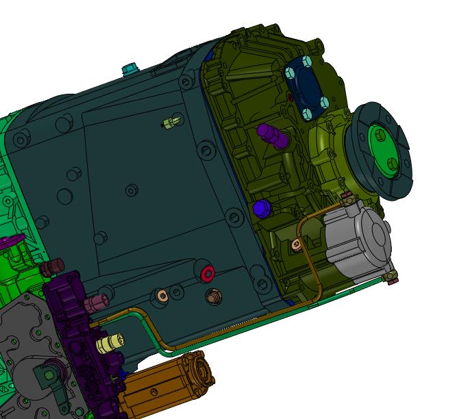 采埃孚16档变速箱总成