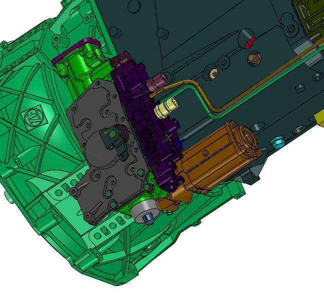 采埃孚16档变速箱总成