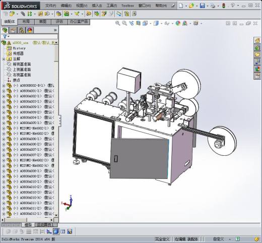 贴标贴附机3D模型缩略图